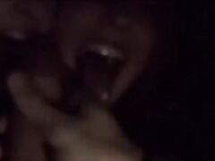 2 drunk friends take a facial